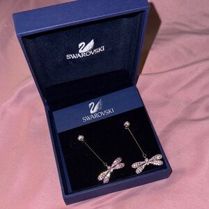 Swarovski Dragonfly Earrings